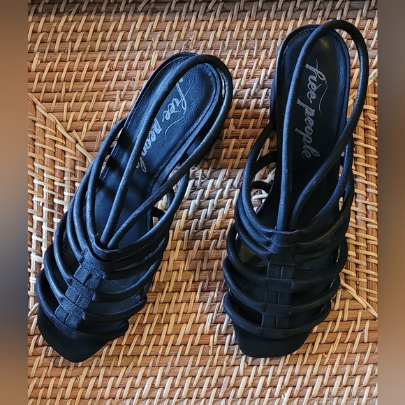 Free People Colette Cinched Heel Sandals - Picture 5 of 7